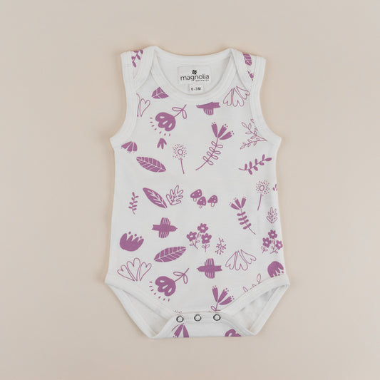 Sleeveless Bodysuit - Woodland Wonders