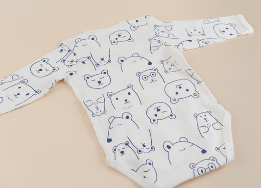 Long-Sleeve Bodysuit - Beary Sweet
