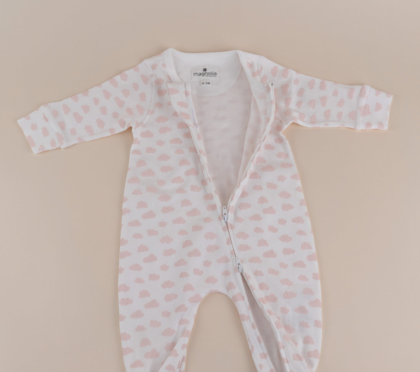 Cloud Nine Organic Cotton Footie Romper