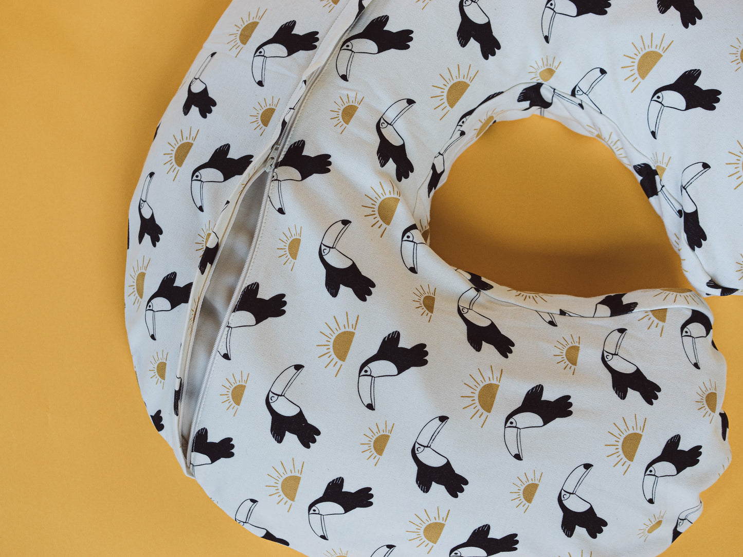 2-Pack Nursing Nest Cover - Toucan Sunrise
