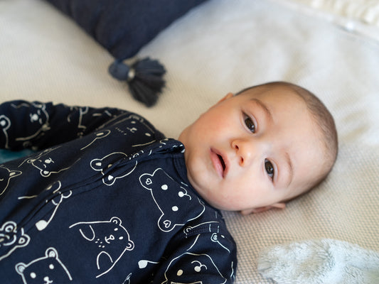 Footless Sleep N' Play - Beary Sweet