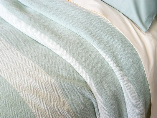 Cozy Organic Patterned Blanket —