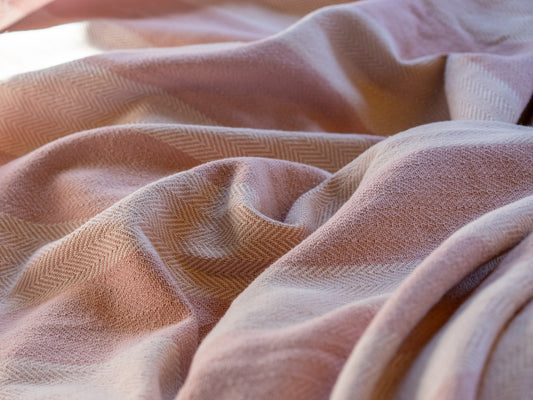 Cozy Organic Patterned Blanket —