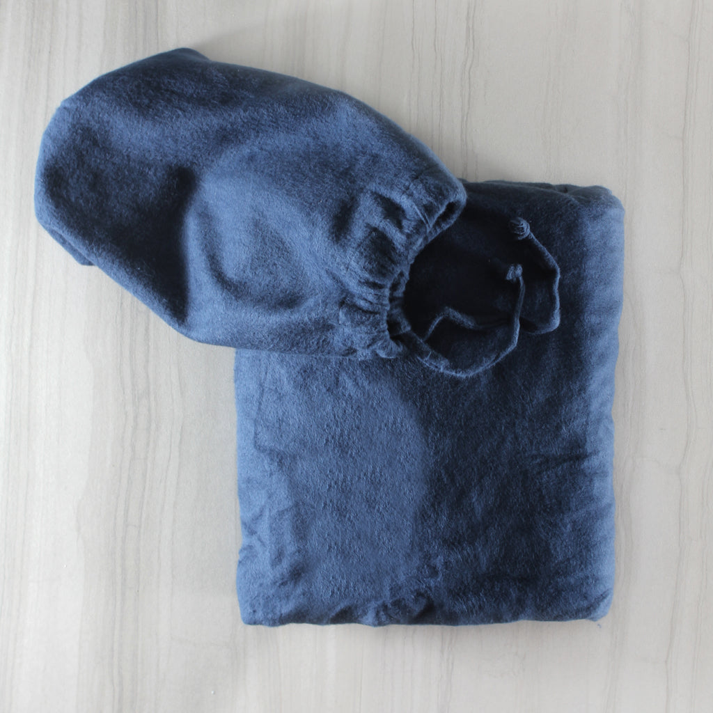 Organic Cotton Fleece Fitted Crib Sheet - Main Image