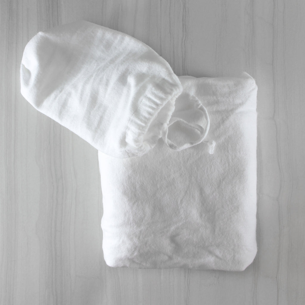 Organic Cotton Fleece Fitted Crib Sheet - Magnolia Organics