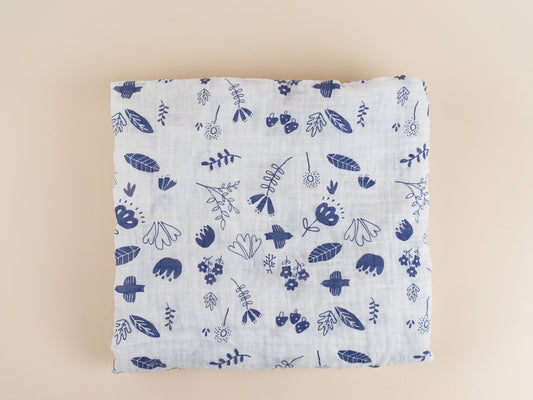 Organic Cotton Muslin Swaddle 2-Pack