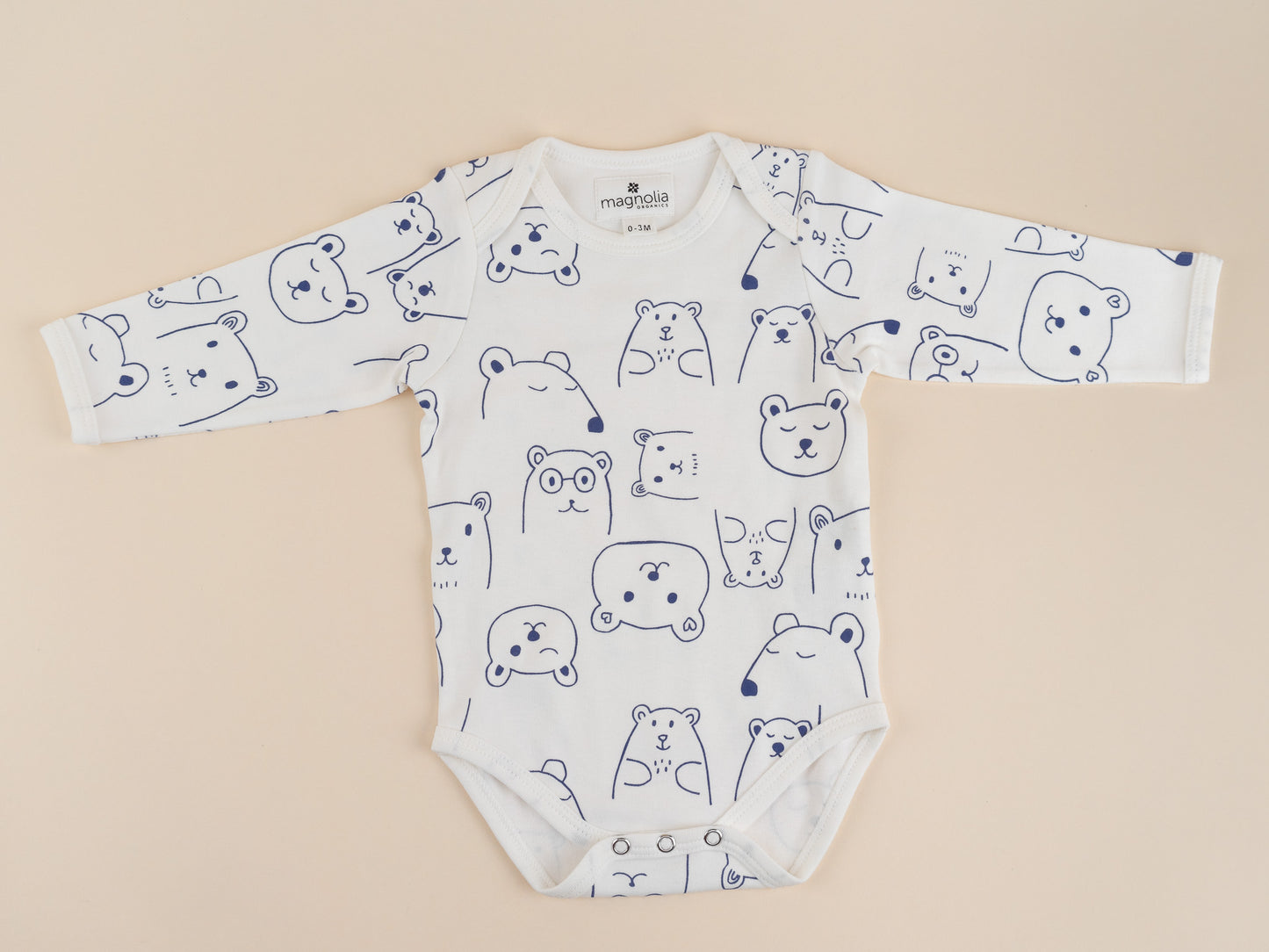 Long-Sleeve Bodysuit - Beary Sweet