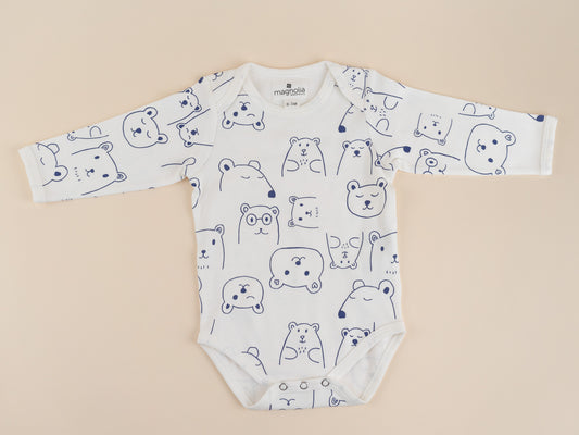 Long-Sleeve Bodysuit - Beary Sweet