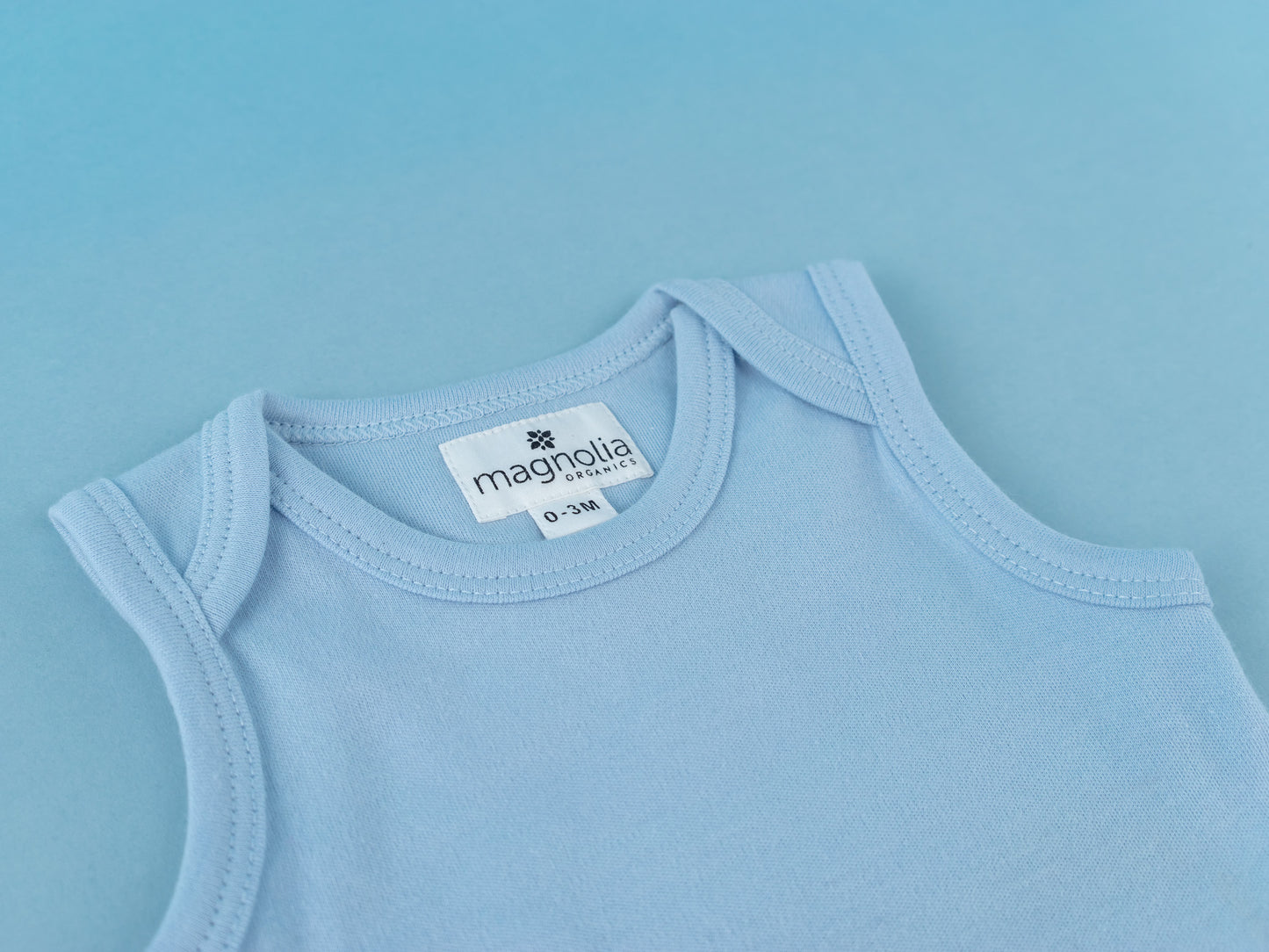 Sleeveless Organic Cotton Bodysuit