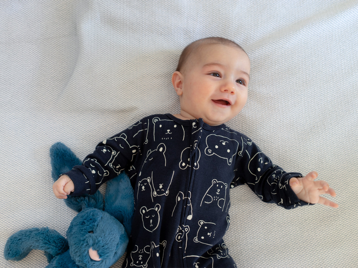 Footless Sleep N' Play - Beary Sweet