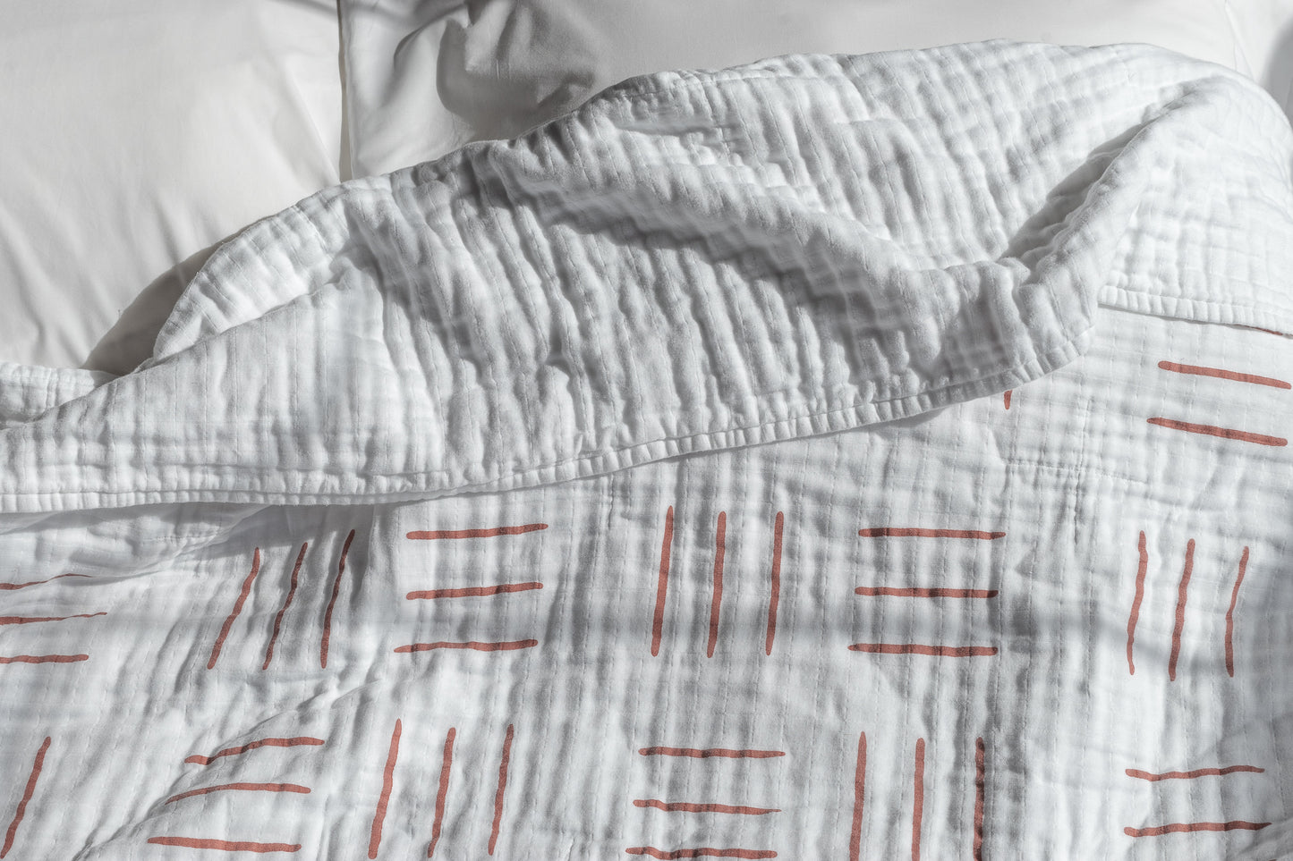 Cloud Collection Blanket - Brush Lines - Magnolia Organics