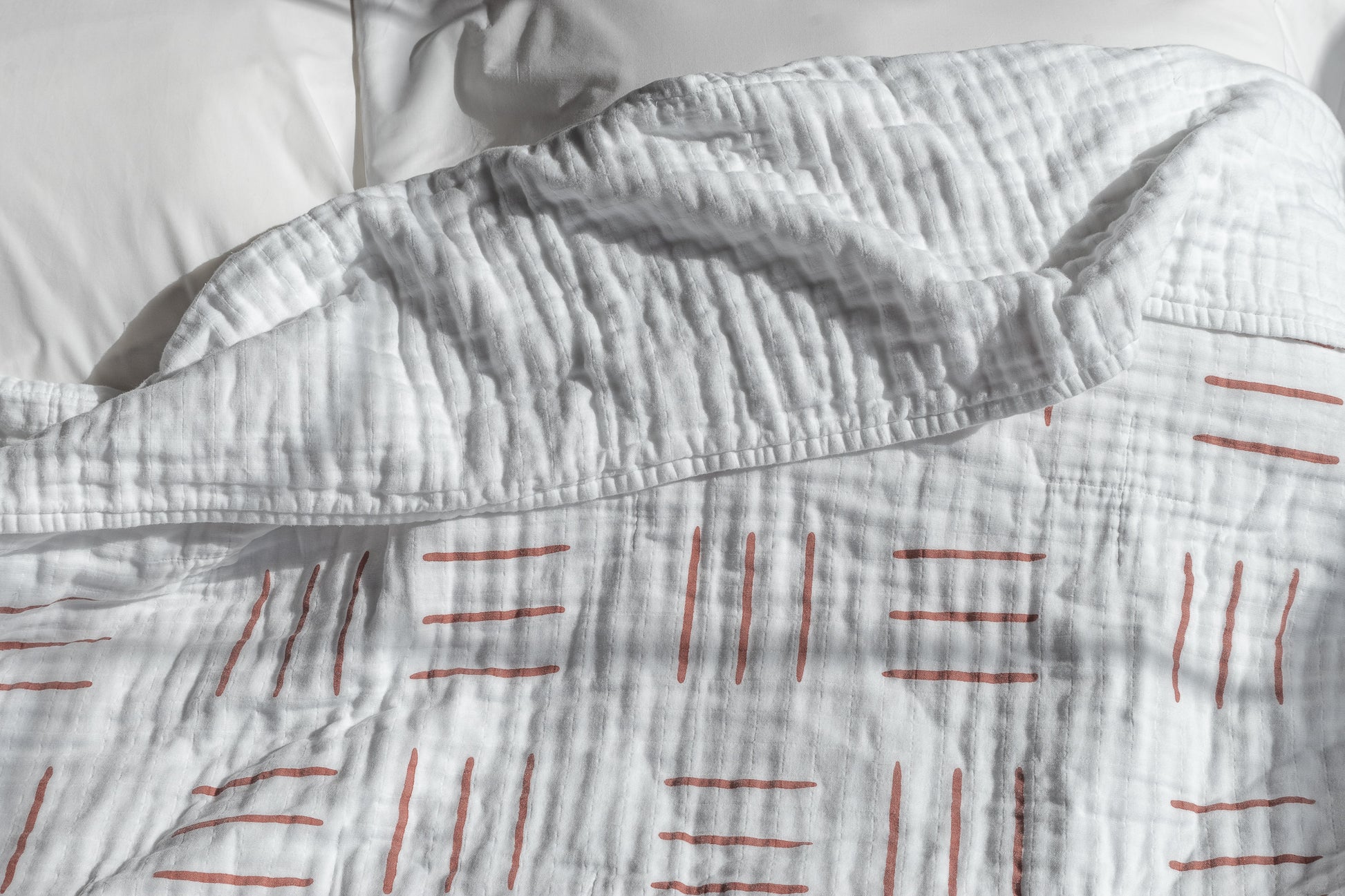 Cloud Collection Blanket - Brush Lines - Magnolia Organics