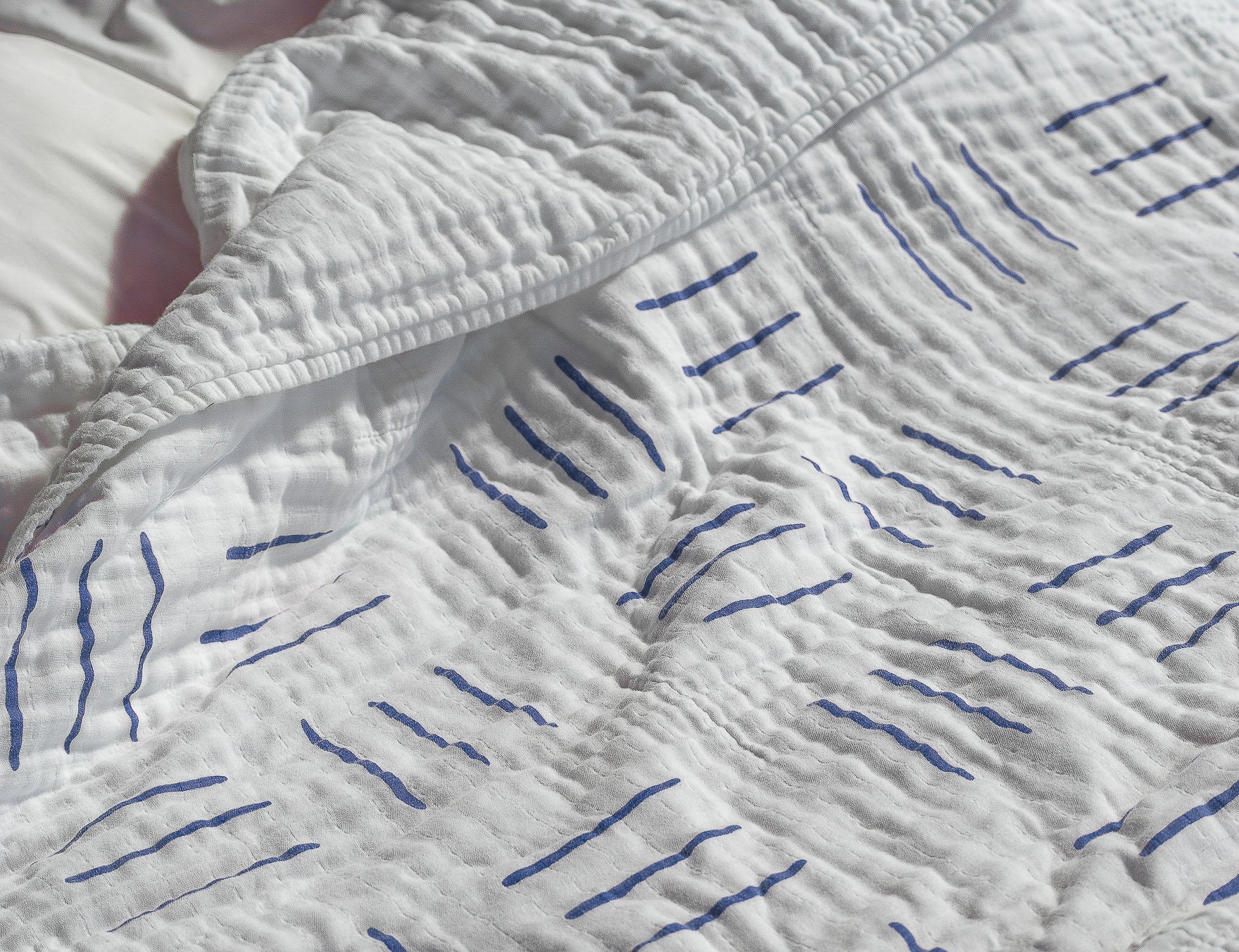 Cloud Collection Blanket - Brush Lines - Magnolia Organics