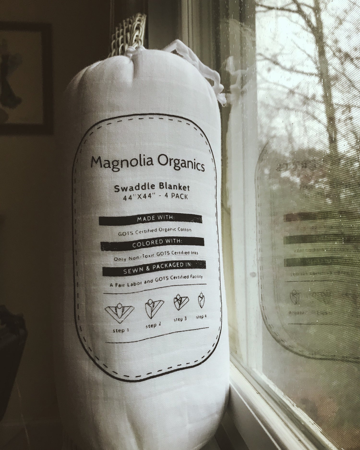 Organic Cotton Muslin Swaddle Blanket Set - Magnolia Organics