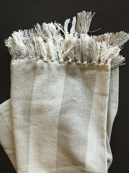 Cozy Organic Patterned Throw - Magnolia Organics