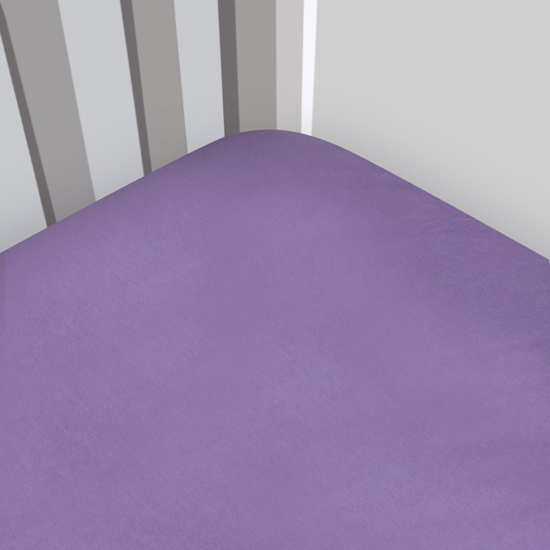 Organic Interlock Fitted Crib Sheet - Magnolia Organics