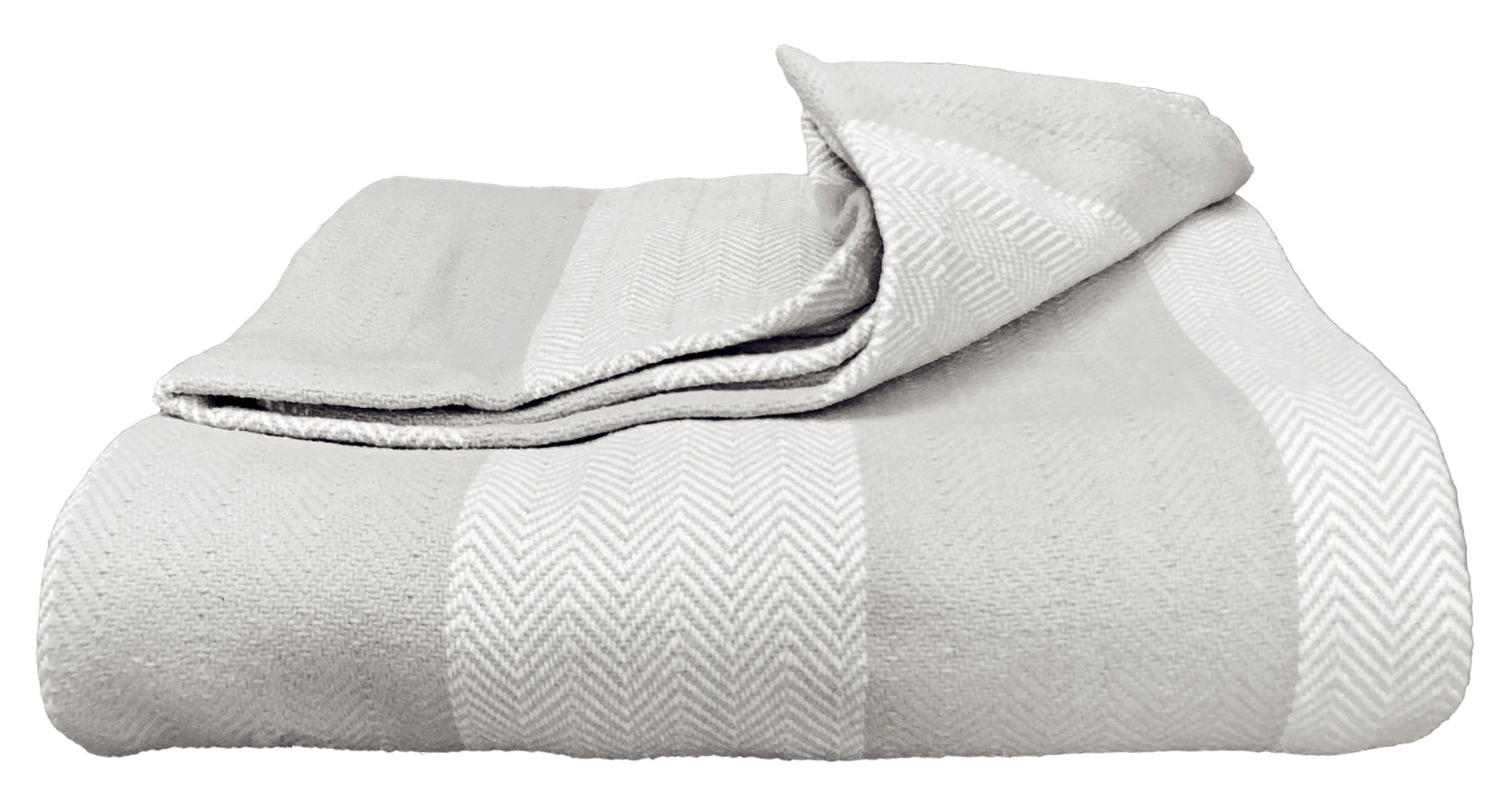 Cozy Organic Patterned Blanket - Magnolia Organics