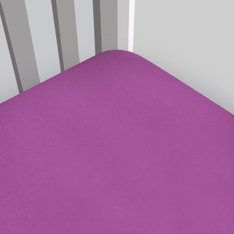 Organic Interlock Fitted Crib Sheet - Magnolia Organics